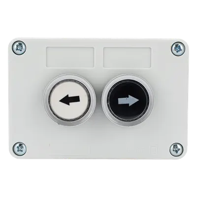 Botonera doble AccessPRO XBS-SW-22 para control de acceso vehicular
