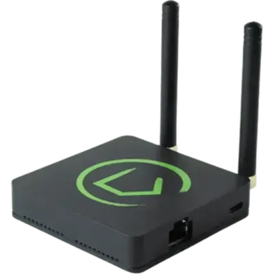 Hub de Domótica / CPU Quad-Core 2 GHz / 2 GB RAM LPDDR4 / 8 GB eMMC / Zigbee Z-Wave Wi-Fi / Ethernet RJ45 / USB-C
