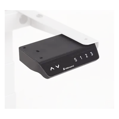 Controlador de Escritorio Ajustable / Memoria 3 Posiciones / Elevación 30 mm/s / Rango 600 a 1250 mm / Sensor Anticolisión / 100 g