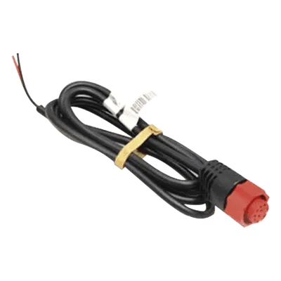 Cable de Alimentación para Pantallas de Navegación / 2 m (6.6 ft) / Aislamiento Reforzado / Uso en Exteriores / Compatible Elite Ti, Hook, Elite, HDS