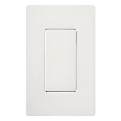 Inserto ciego Lutron SCBISW Snow satinado para abertura Designer