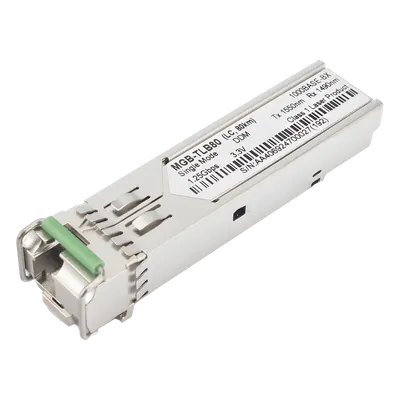Transceptor SFP industrial PLANET MGB-TLB80 para enlaces de 80 km