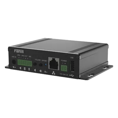 Gateway IP/SIP FANVIL PA3F con amplificador integrado de 30 W