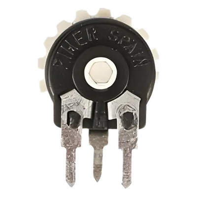 Potenciómetro de Precisión / 100 kΩ / Lineal / Cermet / Sellado IP54 / 250 VCC / 100K Ciclos