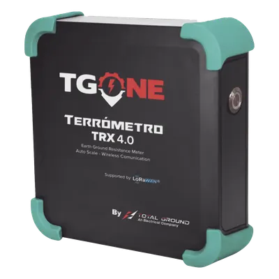 Terrómetro / LoRaWAN / 0-200Ω / Autoescala / 8x Batería D / IP con Silicona
