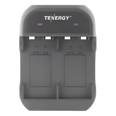 Cargador de Baterías / 2 Bahías / Ni-MH 9V / Indicadores LED / Protección de Polaridad / Cable USB Incluido