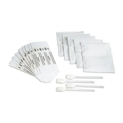 Kit de Limpieza / 4 Hisopos Cabezales / 10 Paños Gasa / 10 Tarjetas / Compatible INK1000