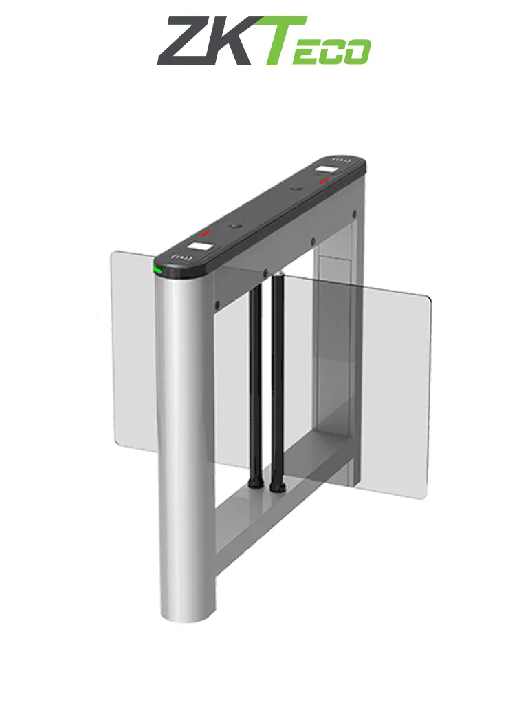 Barrera peatonal abatible ZKTeco Saturn-S1200 para ampliar carriles