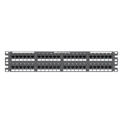 Panel de parcheo PANDUIT DP48688TGY Cat 6 de 48 puertos