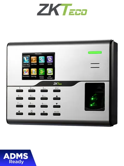 Terminal de asistencia ZKTeco UA860ID con huella y conexión Wi-Fi
