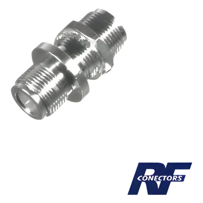 Adaptador de chasis RF Industries RFN-1023 doble N hembra