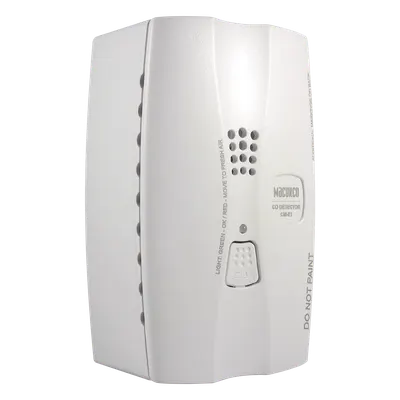 Detector de Monóxido de Carbono MACURCO AERIONICS CM-E1 con sirena 85 dB
