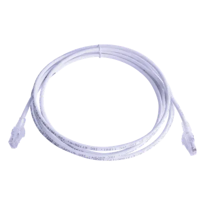 Patch cord Cat6 UTP SIEMON MC6-10-02B de 3.05 m para alta densidad