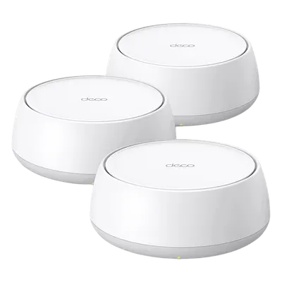 Kit MESH Wi-Fi 7 Interior / Doble Banda BE3600 Mbps / 2 Puertos 1 Gigabit WAN/LAN / 4 Antenas Internas / MLO Multi-Link / App Deco / HomeShield / Compatible Alexa y Google Assistant