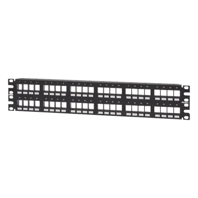Panel de parcheo PANDUIT NKPP48FMY de 48 puertos para rack