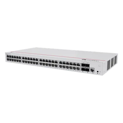 Switch Administrable Capa 2 / 48 Puertos Gigabit / 4 SFP Uplink / Switching 104 Gbps / Reenvío 77 Mpps / Administración Nube Gratis