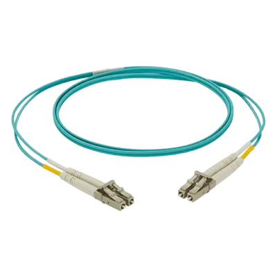Jumper de fibra óptica PANDUIT NKFPX2ELLLSM003 OM3 LC-LC de 3 m