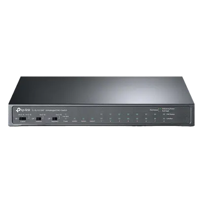 Switch PoE+ TP-Link TL-SL1311MP con 8 puertos y alcance extendido
