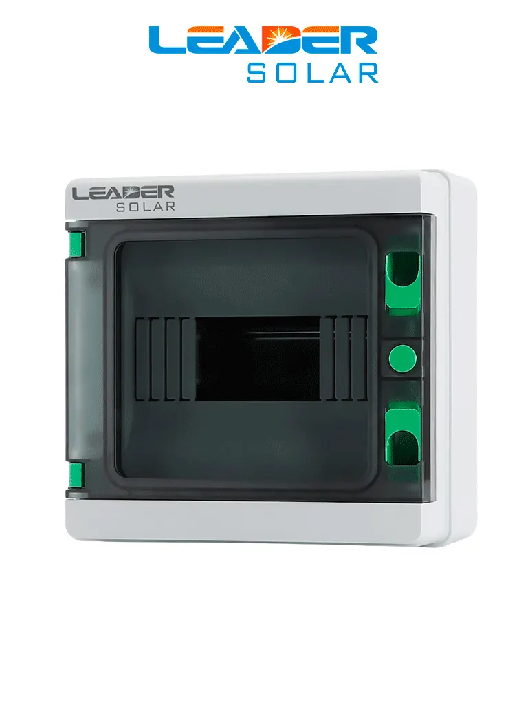 Caja de distribución LEADER SOLAR HA-8 de 8 espacios IP65