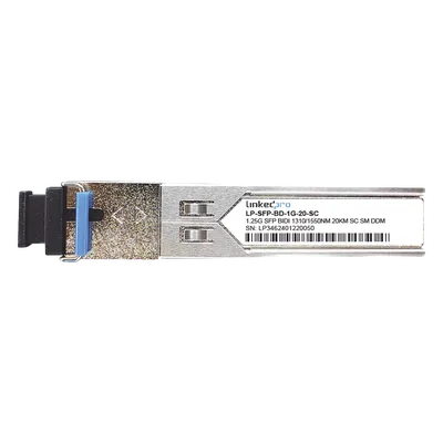Transceptor óptico LINKEDPRO LP-SFP-BD-1G-20-SC para enlaces de 20 km