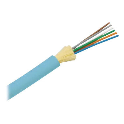 Cable de fibra óptica PANDUIT FODRX06Y OM3 de 6 hilos para interior