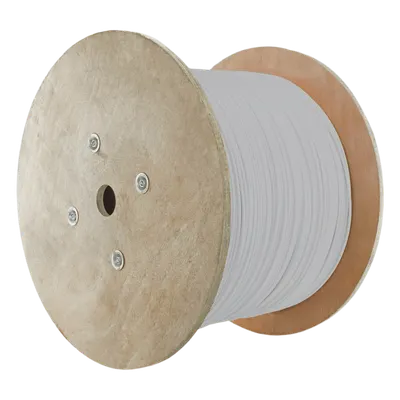 Bobina de Cable Blindado F/UTP / Cat6A / 23 AWG / 305 m (1000 pies) / 10GBase-T / 500 MHz / CM / Blanco