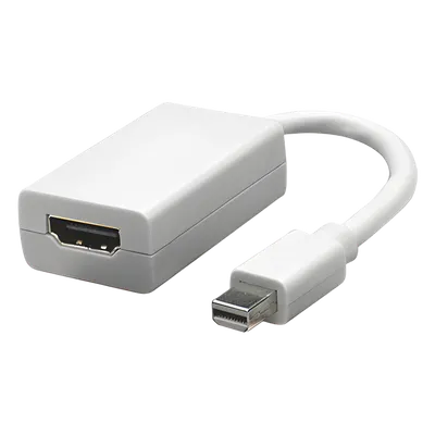 Adaptador Mini DisplayPort a HDMI / Soporta Resolución 1080p (Full HD)