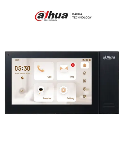 Monitor IP Dahua VTH2421FB-P táctil de 7 pulgadas con PoE