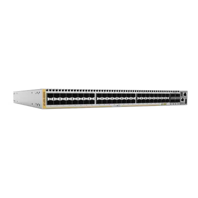 Switch Stackable Capa 3 / 48 puertos 1/10G SFP+ / 4 puertos 40/100G QSFP28 / Stacking 4 grupos
