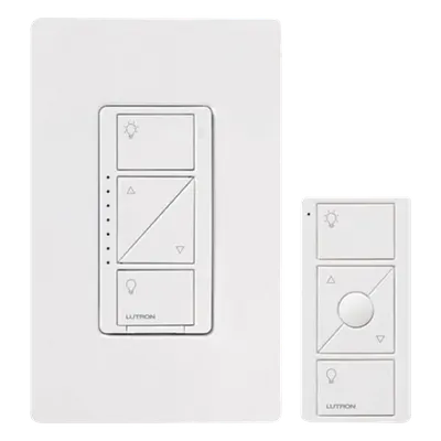 Kit atenuador inteligente Lutron Caseta PPKG1WWH con control Pico