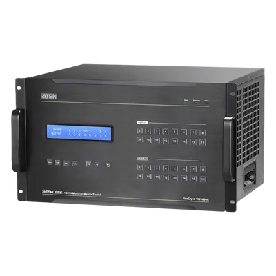 Matriz de Conmutación HDMI / 16 Entradas x 16 Salidas / Expansible a 32x32 / Seamless Switch / 15.2 Gbps / Control Red Dot