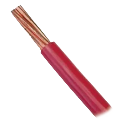 Cable Eléctrico THW-LS / Calibre 6 AWG / 19 Hilos / 100 m / 328 pies / Rojo