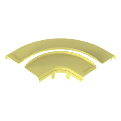 Tapa para Ángulo Recto Horizontal / 90° / 4x4 pulgadas / Acceso 3/4" (19 mm) / ABS 94V-0 / Amarillo