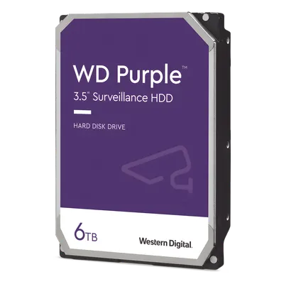 Disco Duro para Videovigilancia / 6 TB / SATA III 6 Gb/s / 5640 RPM / Caché 128 MB / 64 Cámaras / 3.5 Pulgadas