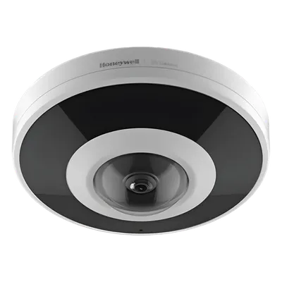 Cámara fisheye IP Honeywell HC35WF6R1 de 6 MP con visión de 180°