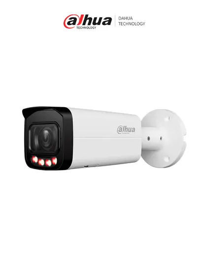 Cámara IP bullet Dahua DH-IPC-HFW2449T-ZAS-IL de 4 MP y lente motorizado
