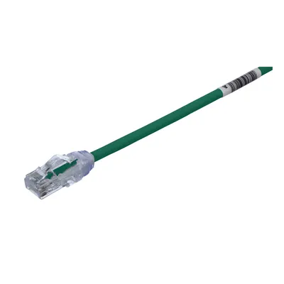 Cable de Parcheo UTP Cat6A / 28AWG Diámetro Reducido / CM-LSZH / 6.1 m (20 ft) / Verde