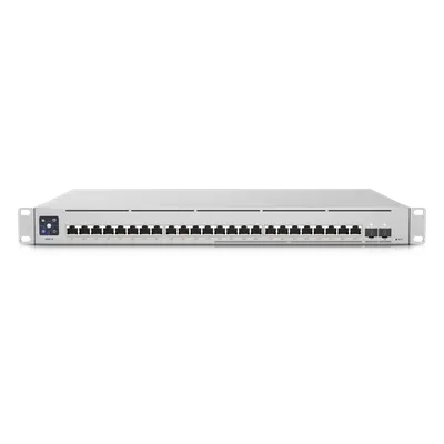 Switch Ubiquiti USW-Enterprise-24-PoE con 24 puertos PoE+ y 2.5GbE