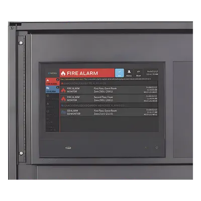 Pantalla Táctil NOTIFIER NCD de 10 Pulgadas HD con 2,000 Zonas y 10,000 Eventos