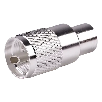 Conector UHF macho RF Industries RFU-500 para cables RG-8 y LMR-400