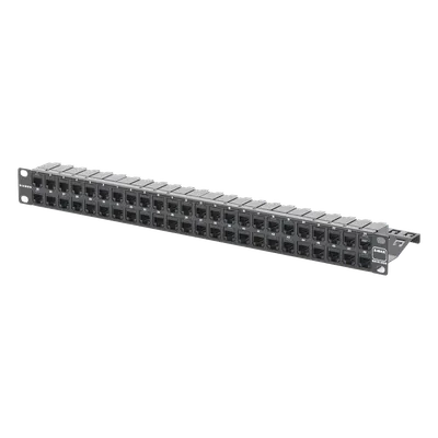 Patch panel SIEMON Z6AS-PNL-U48K blindado de 48 puertos en 1U