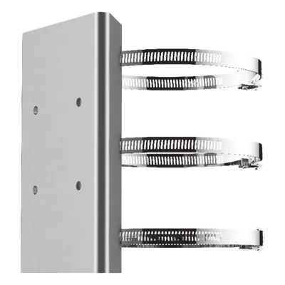Montaje de poste Hikvision DS-1673ZJ-P ajustable para cámaras PTZ