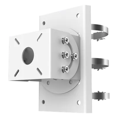 Montaje para Poste con Montaje para Pared / Acero / 7.9' x 5.1' x 2.8' / 2000 g / Blanco / Compatible con Radar