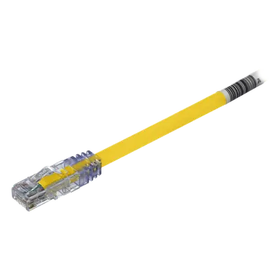 Cable de parcheo Cat6A PANDUIT UTP6AX7YL de 7 ft amarillo