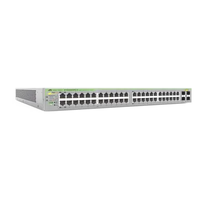 Switch webSmart Allied Telesis AT-GS950/52PS-V2-10 con 48 puertos Gigabit