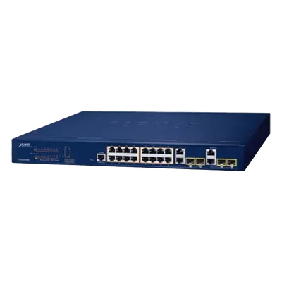 Switch administrable PLANET GS-4210-16P4C con PoE+ y 4 puertos SFP