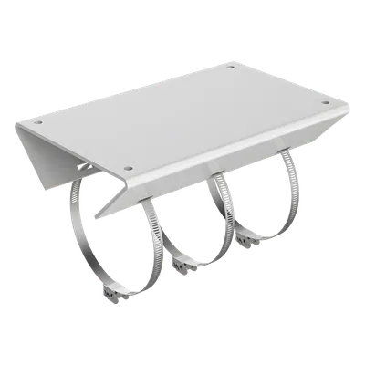Montaje de Poste para Exterior / Brazo Extensible 305mm (12in) / Aleación de Aluminio / IP66 / Compatible con 30+ Modelos PTZ