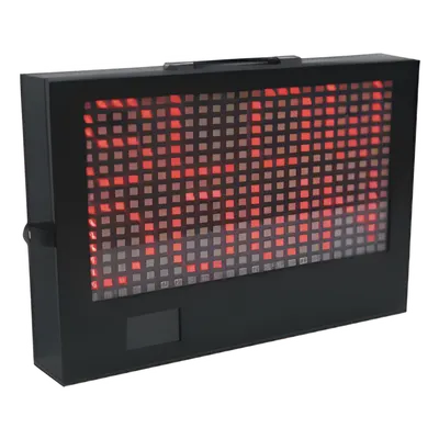Radar de Velocidad con Mensaje / LED Ámbar/Rojo / 59x36 cm / 200 m (656 pies) / 24.150 GHz Banda K / ±1 mph