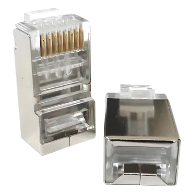Conector RJ45 LINKEDPRO TC5SW blindado para cable Categoría 5E