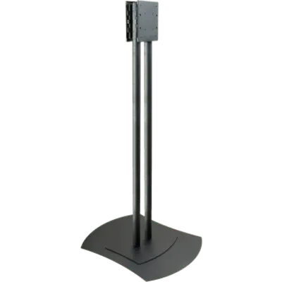 Soporte de Piso para Pantalla Plana / VESA 100, 200 x 100 y 200 x 200 mm / Carga Máxima 200 lb (90.7 kg) por Pantalla / Altura Ajustable en Postes de 72in(1829 mm) / Gestión de Cables Integrada / Base de Acero Reforzado
